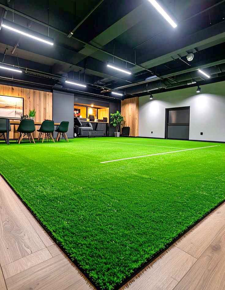 Premium artificial grass installation in Birmingham garden